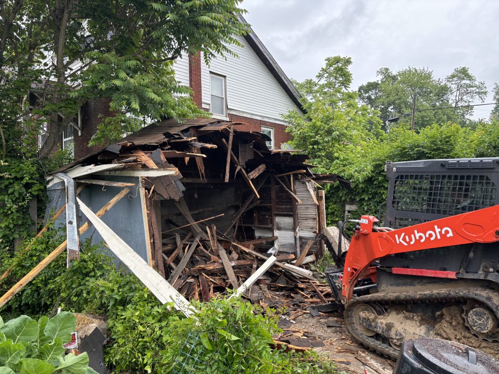 Demolition project by Superior Concrete & Excavation performed in Cincinnati Ohio